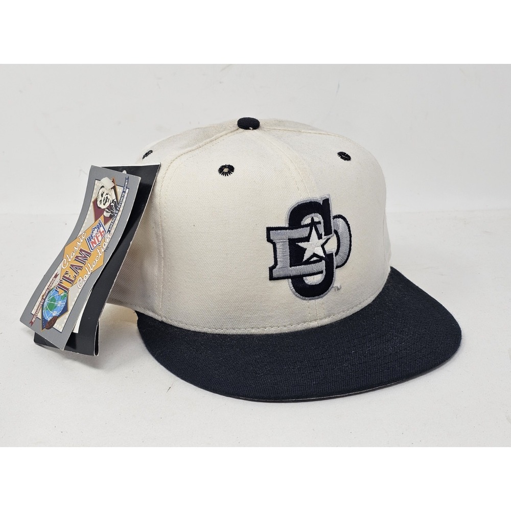 VINTAGE Dallas Cowboys Hat Cap Fitted 7 1/8 NFL Football New Era Wool Mens 90s